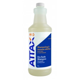 Shampoing professionel à mousse sèche pour tapis et capitonnage - 1 L (33,8 oz) - Attax ® Pro