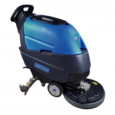 Johnny Vac - Autorécureuse d’une largeur de 18" avec batterie de 24V 200 A/H et chargeur, rendement de 1950 m2/h - 40L cuve eau propre / 45L cuve de  recuperation