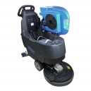 Johnny Vac - 18" Auto-Scrubber with 24 V 200 A/H Battery and Charger, 1950 m2/hr Efficiency - 40L solution tank / 45L recovery tank