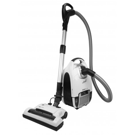 Canister Vacuum Cleaner XV10PLUS - Power Nozzle with Height Adjustment - Digital Control - HEPA Filtration - Set of Brushes