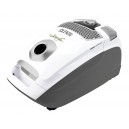 Canister Vacuum - Johnny Vac Silenzio - HEPA Filtration - HEPA Bag - Wessel-Werk Turbo Air Nozzle - Telescopic Handle - Set of Brushes