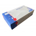 Nitrile Disposable Gloves - 3.2 mm - Large - Powder-Free - Finger-Textured - Transform 100 - Blue - Aurelia 9889A8 - Box of 100