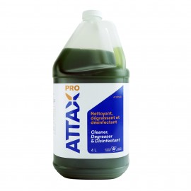 Cleaner, Degreaser & Disinfectant (Concentrated) - 1,06 gal (4 L) - Attax ® Pro