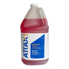Neutral Cleaner - Effective And Mild For Floors - 1,06 gal (4 L) - Attax ® Pro