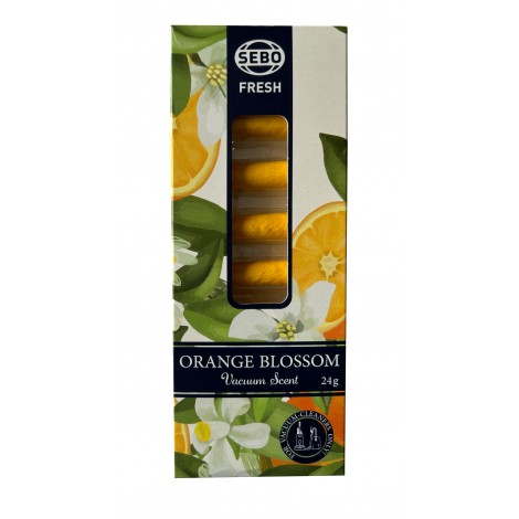 Air Freshener for Vacuum Cleaners - Orange Blossom Scent - Pack of 8 - 24 g
