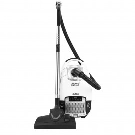 XV10W Canister Vaccum - with Brush for Carpets and Floors - 1300W - 11 Amps - White and Black