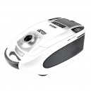 XV10W Canister Vaccum - with Brush for Carpets and Floors - 1300W - 11 Amps - White and Black