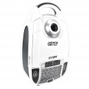 XV10W Canister Vaccum - with Brush for Carpets and Floors - 1300W - 11 Amps - White and Black