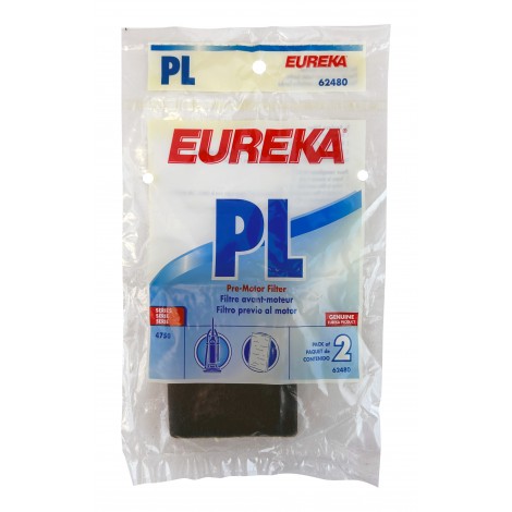 Filtre Eureka - PL 62480 - paquet de 2