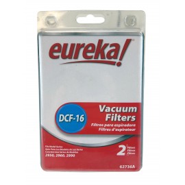 Filtre Eureka pour aspirateur - DCF16 - paquet de 2