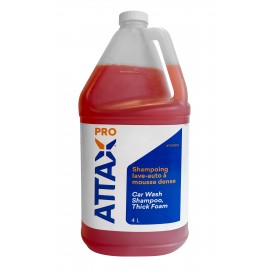 Shampoing lave-auto à mousse dense - 4 L (1,06 gal) - Attax ® Pro