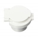 Non-Contact Universal Utility Plug for Central Vacuum - White