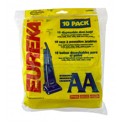 Sacs papier Eureka AA original - paquet de 10