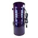 Central Vacuum Johnny Vac - Silent - 650 Airwatts - 5 gal (19 L) Tank Capacity - Wall Mount Bracket - Microtex Filter - HEPA Bag