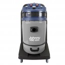 Wet and Dry Commercial Vacuum Cleaner - Capacity of 16 gal (60.5 L) - 2 Motors - Tank on Tilting Trolley - Electrical Outlet for Power Nozzle - 8' Hose - Metal Wands - Brushes and Accessories Included - IPS KOALA 420B JV