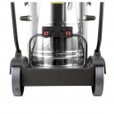 Commercial Wet & Dry Vacuum - Capacity of 18,5 gal (70 L) - Metal Tank on Trolley - Electrical Outlet for Power Nozzle - 8' Hose - Metal Wands - Brushes and Accessories Included -  IPS ASDO09914