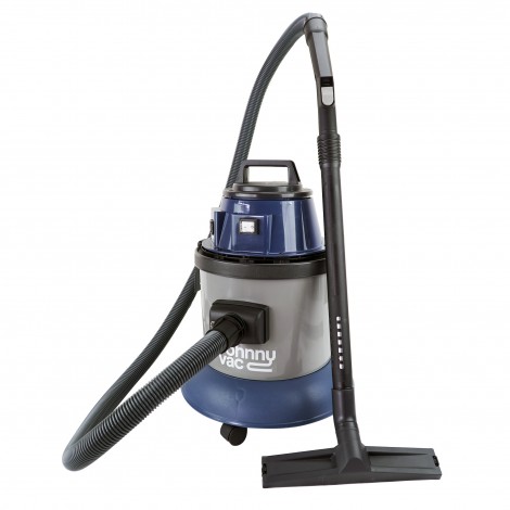 Wet & Dry Commercial Vacuum - Capacity of 4 gal (15 L) - Electrical Outlet for Power Nozzle - Plastic and Aluminum Wands - Brushes and Accessories Included