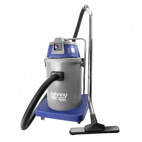 Wet & Dry Commercial Vacuum from Johnny Vac - 10 gal (38 L) Tank Capacity - 10' (3 m) Hose - Metal Wands - Brushes and Accessories Included - Ghibli  - AS400P