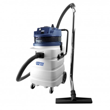 Heavy Duty Wet & Dry Commercial Vacuum - Capacity of 22.5 gal (85 L) - Electrical Outlet - 10' (3 m) Hose - Plastic and Aluminum Wands - Brushes and Accessories Included - IPS ASDO07417