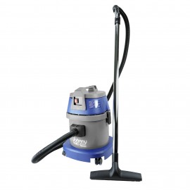 Wet and Dry Commercial Vacuum - 4 gal (15 L) Capacity - 10' (3 m) Hose - Metal Wands - Brushes and Accessories Included - Ghibli ASL10 AS10