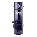 Central Vacuum Johnny Vac - JV700LSA - Silent - 700 Airwatts - 6 gal (22.7 L) Tank Capacity - Wall Mount Bracket - HEPA Filter and Bag