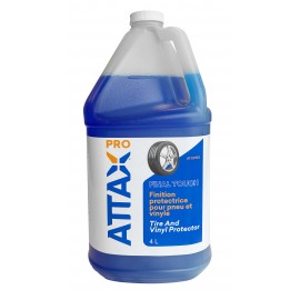 Finition protectrice pour pneu et vinyle - antistatique - 4 L (1,06 gal) - Attax ® Pro