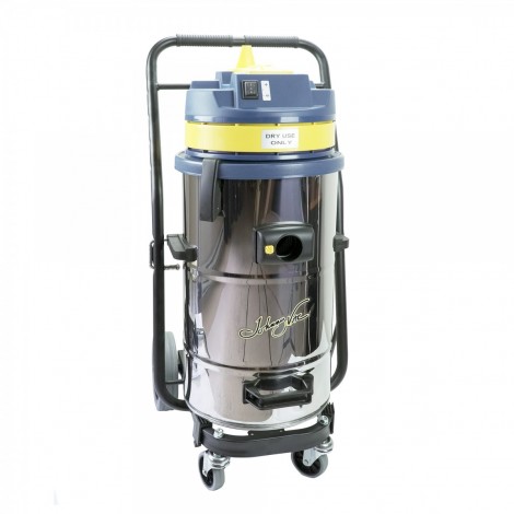 COMMERCIAL VACUUM WITH SHAKER - JOHNNY VAC - METAL TANK