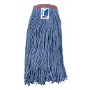 Synthetic String Mop Replacement Head - Extra Large (32 oz / 907 g) - Blue - Attax ® Pro