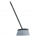 Long Handle Dustpan with Wheels and Mini Broom
