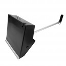 Long Handle Dustpan with Wheels and Mini Broom