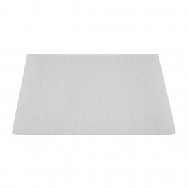 Light Duty Scouring Pad - 9'' X 6'' X 0.7'' (22.8 cm x 15.2 cm x 1.7 cm) - White