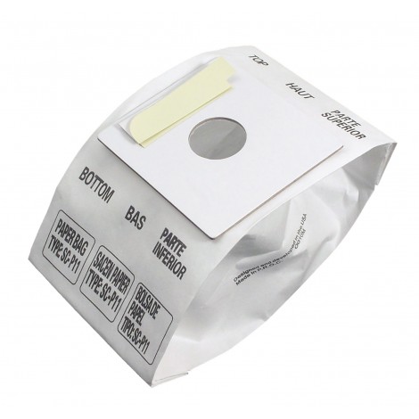 Microfilter Bag for Sanyo and Transformax Type SCP11 Vacuum - Pack of 10 Bags - Envirocare 201