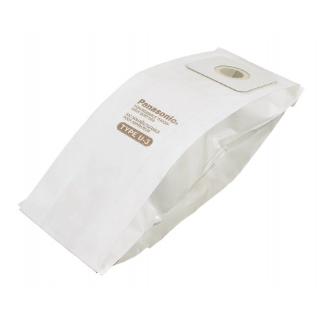 Paper Bag for Panasonic Type U-3 Vacuum - Pack of 6 Bags