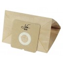 Paper Bag for Johnny Vac Vacuum BEE - PRIMA and Eureka Stype L - Pack of 5 Bags