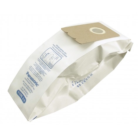 Paper Bag for Panasonic U6 Vacuum - Pack of 6 Bags