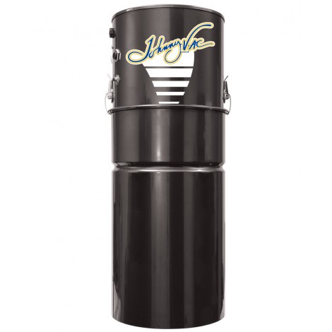 Central Vacuum Johnny Vac - ASP140 - Silent - 700 Airwatts - 7 gal (26,5 L) Tank Capacity - Wall Mount Bracket - HEPA Bag - HEPA Fibrotex Filter