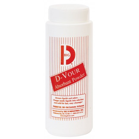 Deodorant Absorbent Powder - 16 oz (454 G) - Big D 166