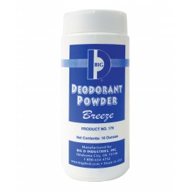 Poudre désodorisante - brise - 16 oz (454 G) - Big D 176