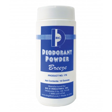 Deodorant Powder - Breeze - 16 oz (454 G) - Big D 176