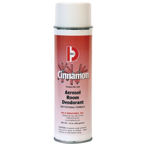 Aerosol Deodorant - Cinnamon - 15 oz (425 g) - Big D 429