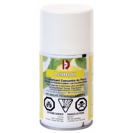 Désodorisant concentré en aérosol - dose mesurée - citron - 3400 jets - 7 oz (199 g) - Big D 451