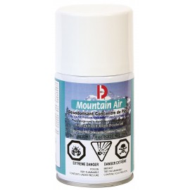 Désodorisant concentré en aérosol - dose mesurée - air des montagnes - 3400 jets - 7 oz (199 g) Big D 463