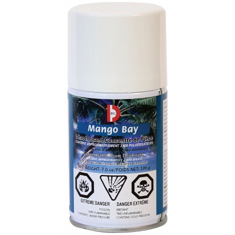 Metered Concentrated Room Deodorant - Mango - 3400 Sprays - 7 oz (199 G) Big D 473