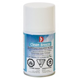 Désodorisant concentré en aérosol - dose mesurée - brise fraiche  - 3400 jets - 7 oz (199 g) Big D 478