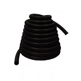 Hose for Central Vacuum - 60' (18 m) - 1 ¼" (32 mm)  dia - Black - Anti-Crush