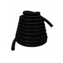 Hose for Central Vacuum - 60' (18 m) - 1 ¼" (32 mm)  dia - Black - Anti-Crush