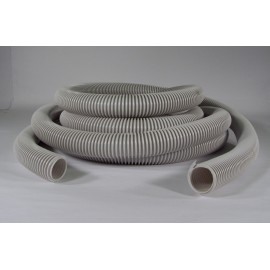 Boyau pour aspirateur central - 10 m (35') - 32 mm (1 1/4") dia - gris - anti-écrasement - Econo - Plastiflex RF130114030PB