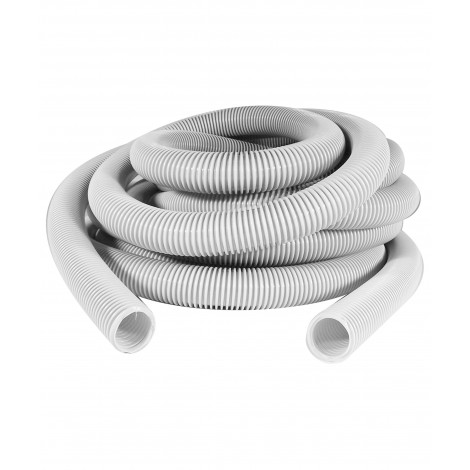 Boyau pour aspirateur central - 18 m (60') - 35 mm (1 3/8") dia - gris - anti-écrasement - Econo