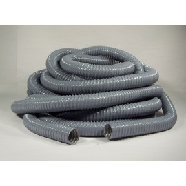 hose vacuum central foot per grey multiple dia mm reinforced universal lenght crush hoses vacuums proof johnnyvac