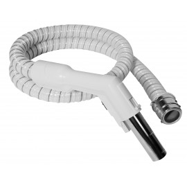 Electrical Hose for ELECTROLUX SJ - 6' (1,82 m) - 1 1/4" (32 mm) dia - White - Curved Handle - Reinforced - Electrolux SJ EH8100W